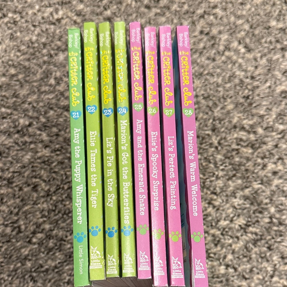 The critter club books 21-28